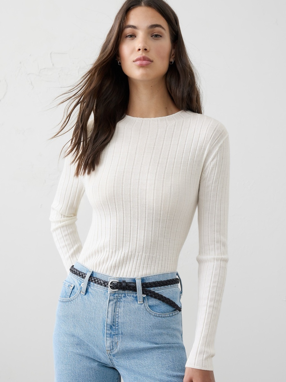 1. State • NWT ribbed long sleeve PTP 18”-22”